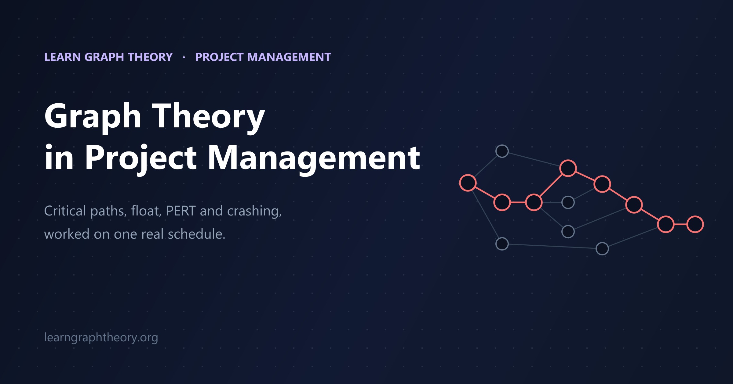 Graph Theory in Project Management